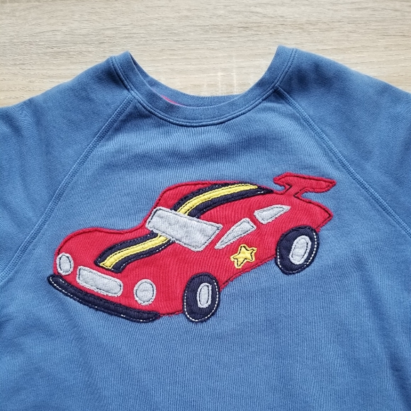 2013 vguc Hanna Andersson race car sweatshirt size 140cm size 10 - Picture 7 of 10